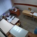 Видеокамера в офисе днём
